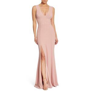 Dress the Population Pink Sleeveless Wedding Dress